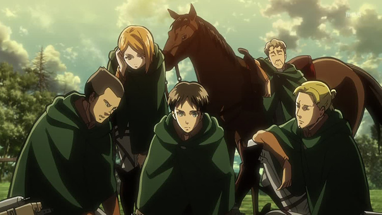 Attack on Titan anime preview screen