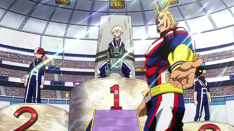 My Hero Academia - All Might winners screenshot