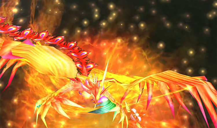 Phoenix Summon in Final Fantasy 9