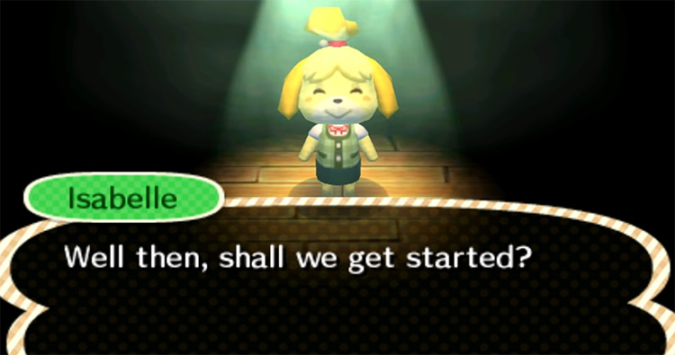 Isabelle in Animal Crossing: New Leaf