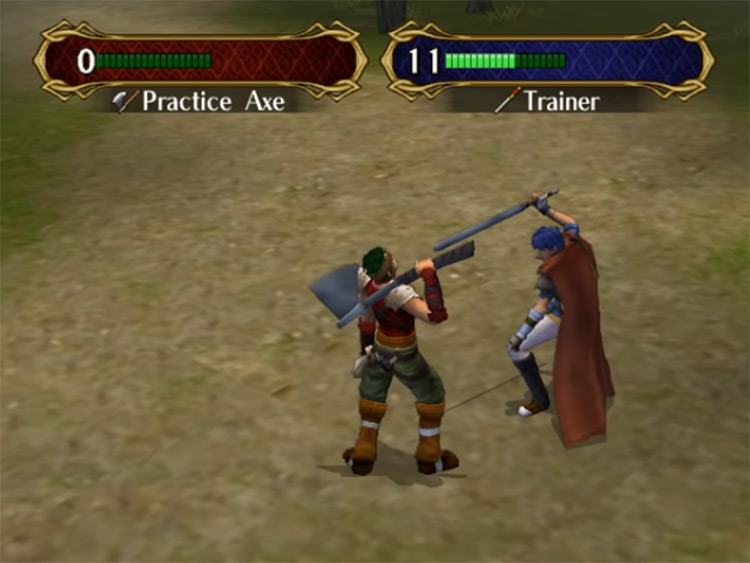 Ike Fire Emblem: Path of Radiance Gameplay