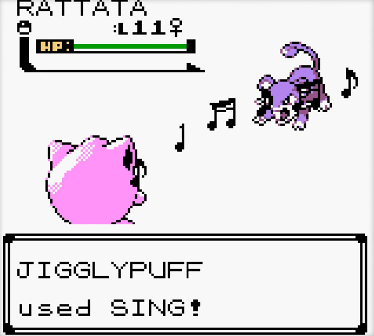 Jigglypuff in Pokémon Gold & Silver