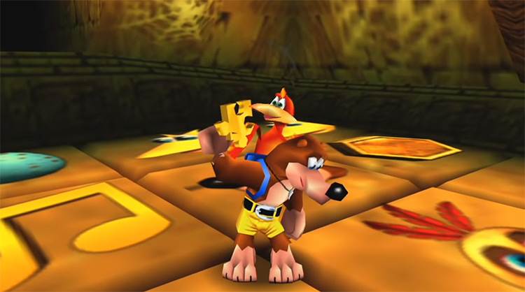 Banjo & Kazooie in Banjo-Kazooie