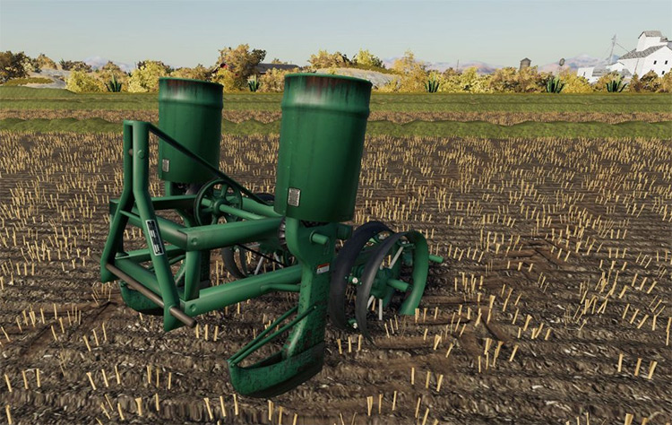 Classic Row Planter Mod - FS19