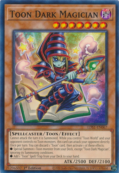 Toon Dark Magician YGO Card