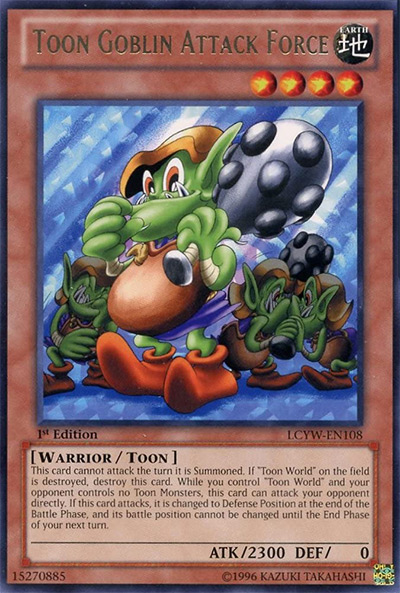 Toon Goblin Attack Force YGO Card