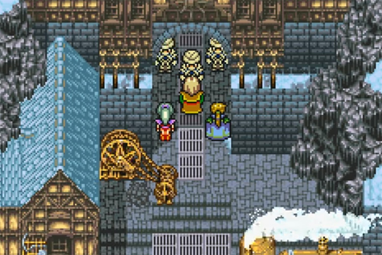 FF6 Advance in Town Screenshot