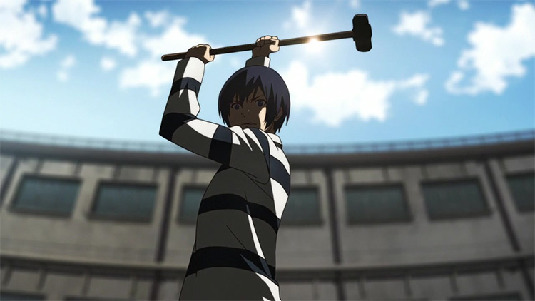 Prison School anime screenshot