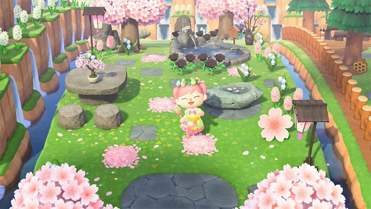 Sakura Season Lounge - ACNH