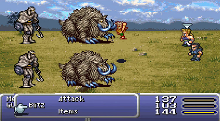 Raffelesia Gau's Rage in FF6