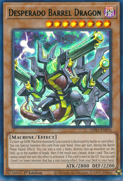 Desperado Barrel Dragon Yu-Gi-Oh! Card