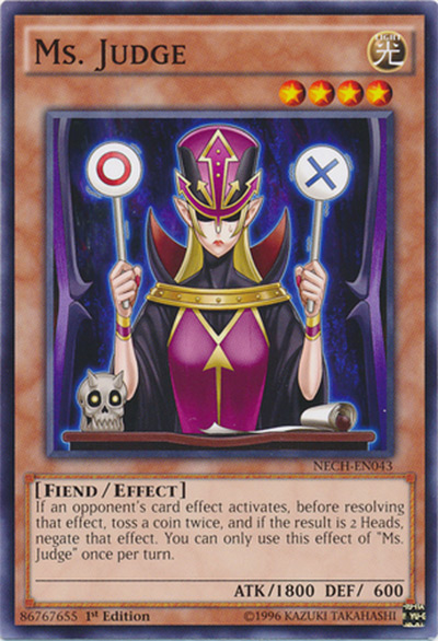 Ms. Judge Yu-Gi-Oh! Card