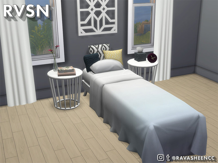 The Sims 4  Single Bed CC Designs To Download   FandomSpot - 98