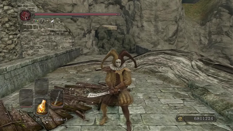 Monastery Scimitar from Dark Souls 2 screenshot