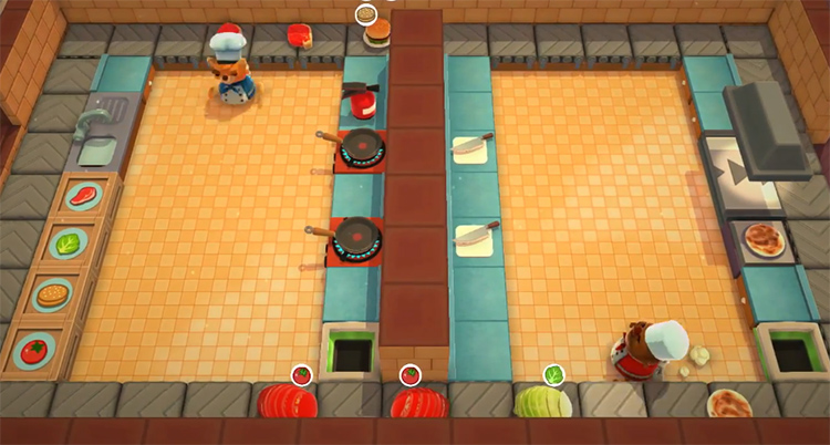 Overcooked gameplay screenshot