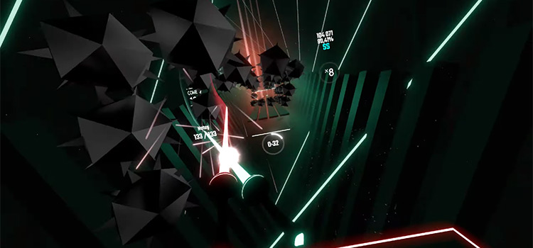 FFVIII Song Map in Beat Saber