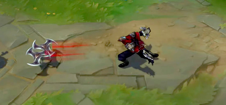 Zed Assassin Close-up in LoL