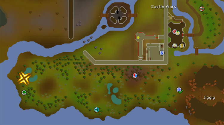 Best Chompy Hunting Spot on Map / OSRS