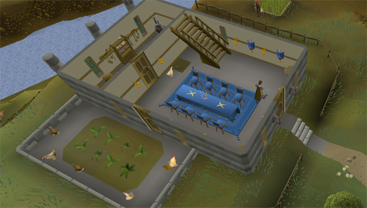 Champions’ Guild’s ground floor / OSRS