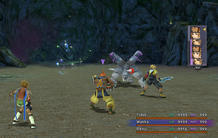 Valaha Fiend Battle Screenshot / FFX HD