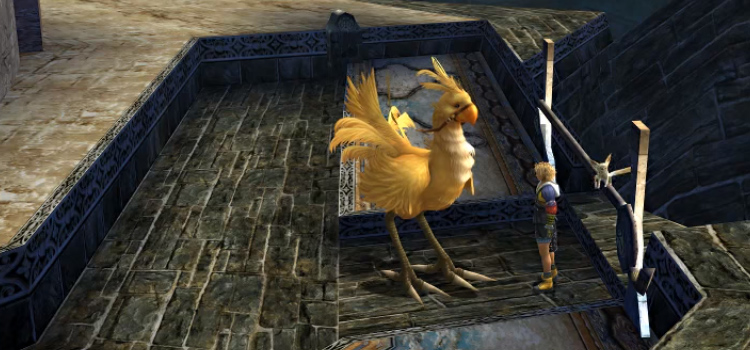 Chocobo at Remiem Temple (FFX HD)