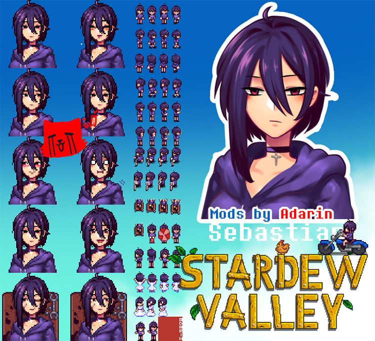 Stardew Valley Sebastian Mods The Ultimate Collection Fandomspot Hot Sex Picture 