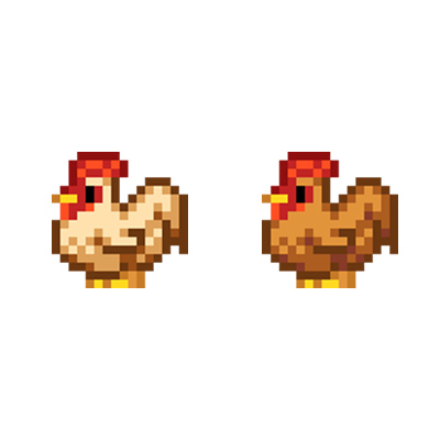 Roosters Mod for Stardew Valley