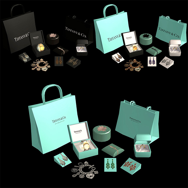 Tiffany & Co. CC For The Sims 4 (All Free) - All Sims CC