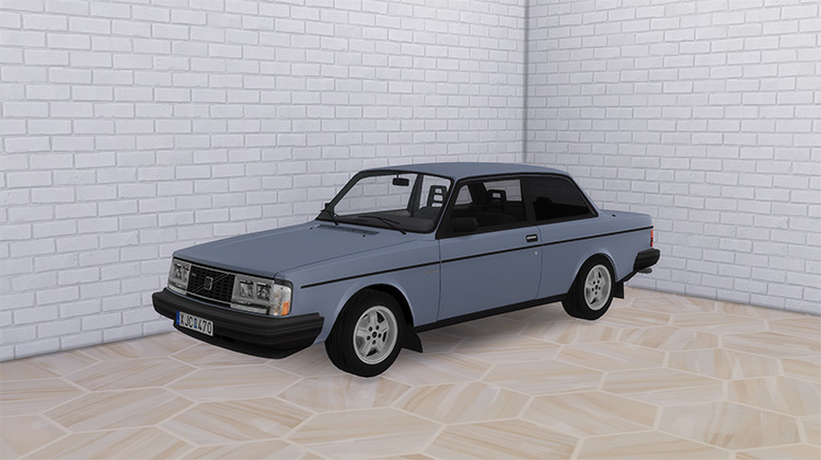 Volvo 242 Turbo (1982) CC for The Sims 4