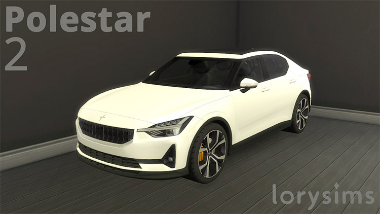 Volvo Polestar 2 (2020) Sims 4 CC