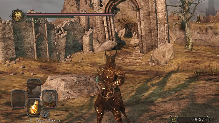 Warped Sword from Dark Souls 2 screenshot