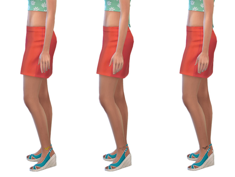 Wonder Woman Ankle Tattoo / Sims 4 CC