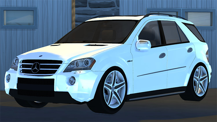 Mercedes-Benz ML63 AMG (2009) Sims 4 CC