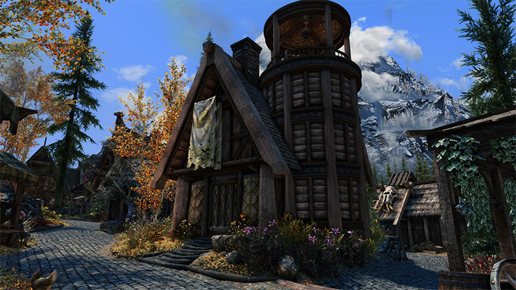 Breezehome TNF Revisited Skyrim mod