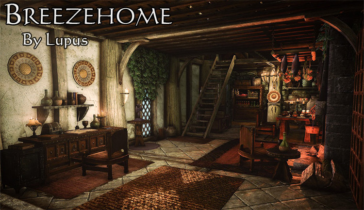 Breezehome by Lupus Skyrim mod