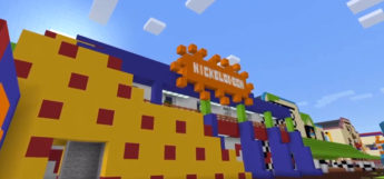 Nickelodeon Studios built in Minecraft