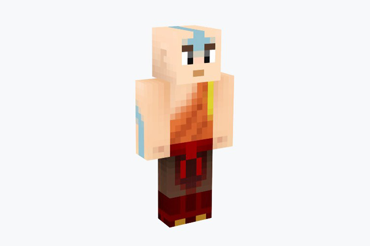 Aang from Avatar / Minecraft Skin