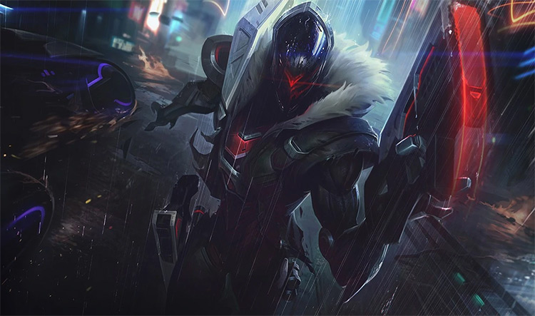 PROJECT: Jhin Skin Splash Image from League of Legends