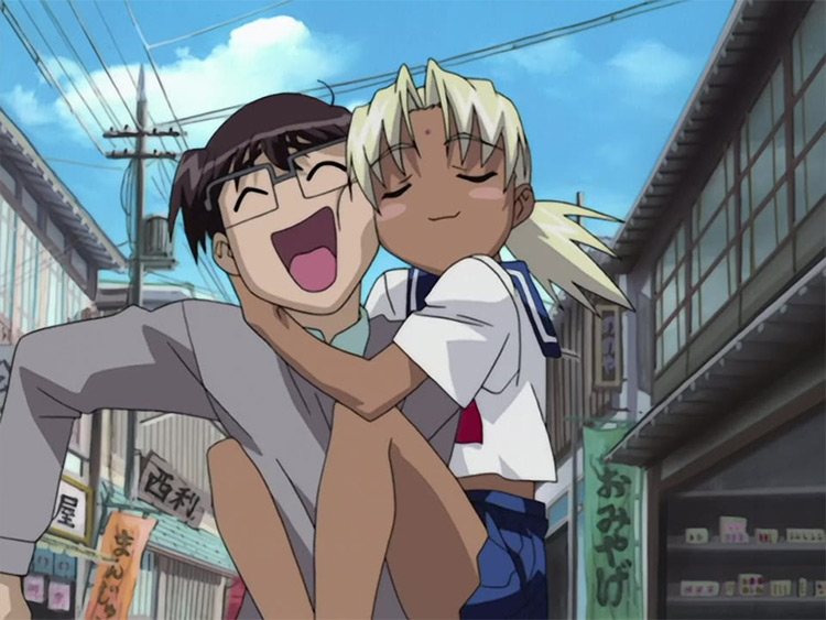 Love Hina anime screenshot