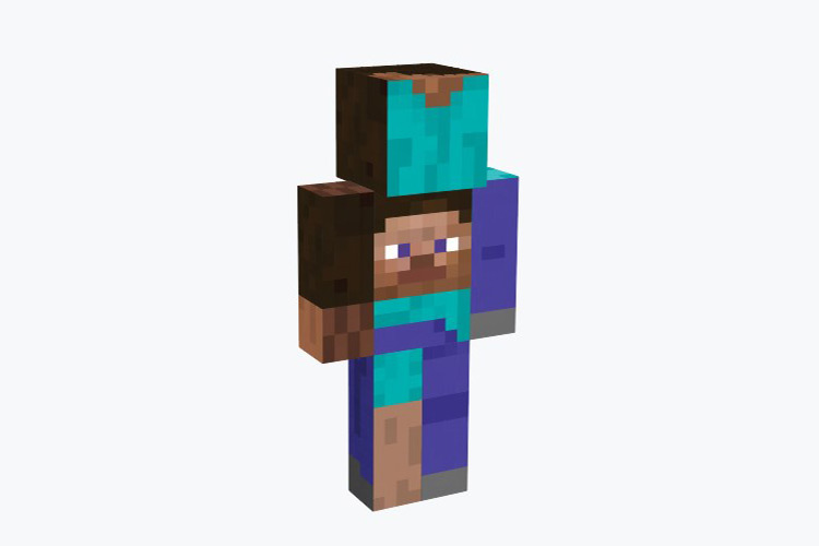 Weird Ugly Steve Minecraft Skin