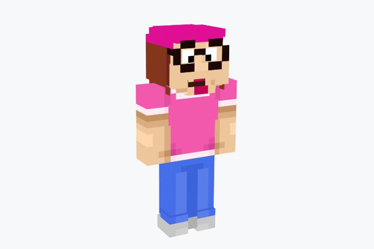 Ugly Meg Griffin (Family Guy) Skin For Minecraft