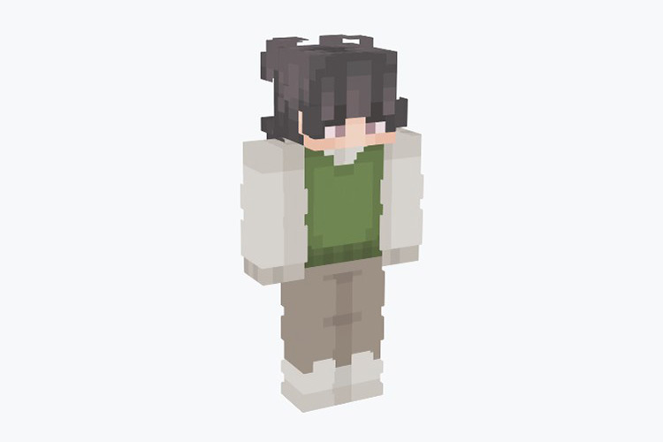 Sweater Vest E-boy Skin For Minecraft