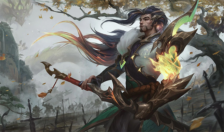 Truth Dragon Yasuo Skin Splash Image from League of Legends