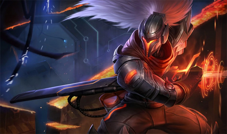 PROJECT: Yasuo Skin Splash Image from League of Legends
