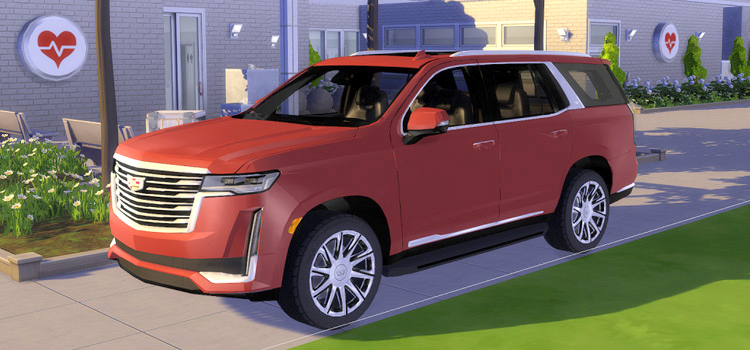Cadillac Escalade SUV in The Sims 4