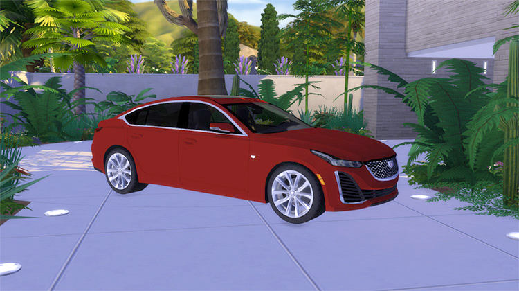 Red Cadillac CT5 (2021) TS4 CC