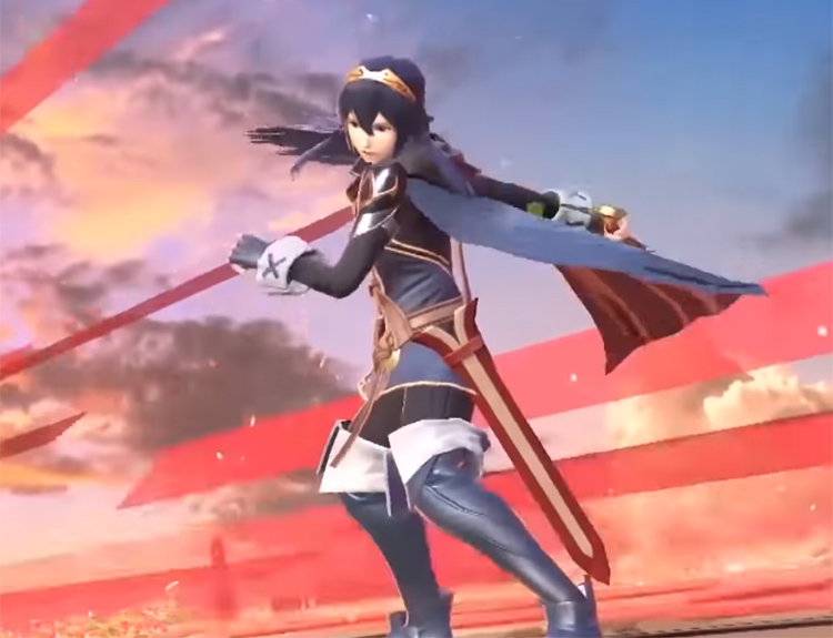 Lucina Victory Pose from Super Smash Bros. Ultimate