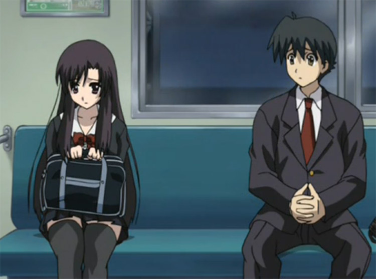Makoto and Kotonoha from School Days