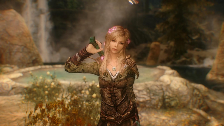 Mirai – The Girl with a Dragon Heart mod for Skyrim