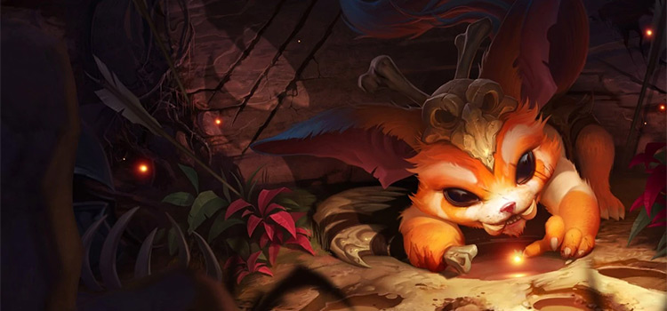 Original Gnar Skin Splash Art (LoL)